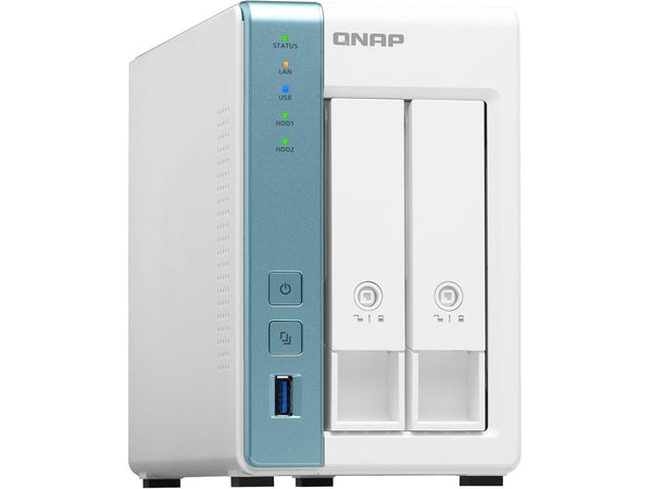 QNAP TS-231P3-4G 2 Bay Home & Office NAS with one 2.5GbE Port