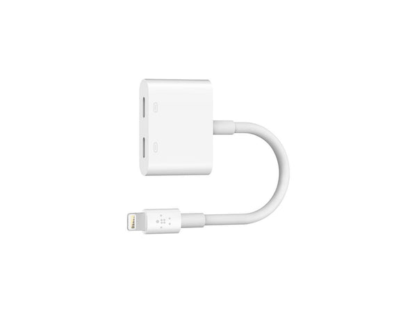 Belkin F8J198BTWHT Lightning Audio + Charge RockStar for iPhone + iPad