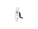 C2g Hdmi Pass Through Decorative Wall Plate With One Keystone - White