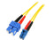 StarTech SMFIBLCSC10 StarTech.com 10m Single Mode Duplex Fiber Patch Cable LC-SC