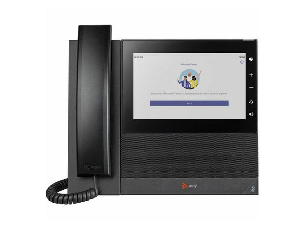 HP Poly CCX 600 Business Media Phone for Microsoft Teams and PoE-enabled |