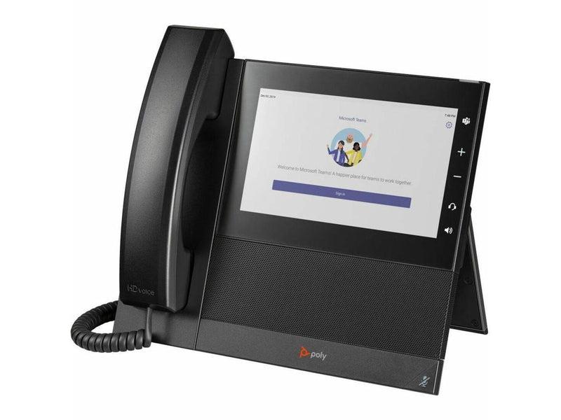 HP Poly CCX 600 Business Media Phone for Microsoft Teams and PoE-enabled |
