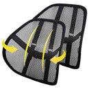 KINGPHENIX LUMBAR SUPPORT (2 PACK) WITH BREATHABLE MESH, SUIT FOR CAR/OFFICE - Brand New
