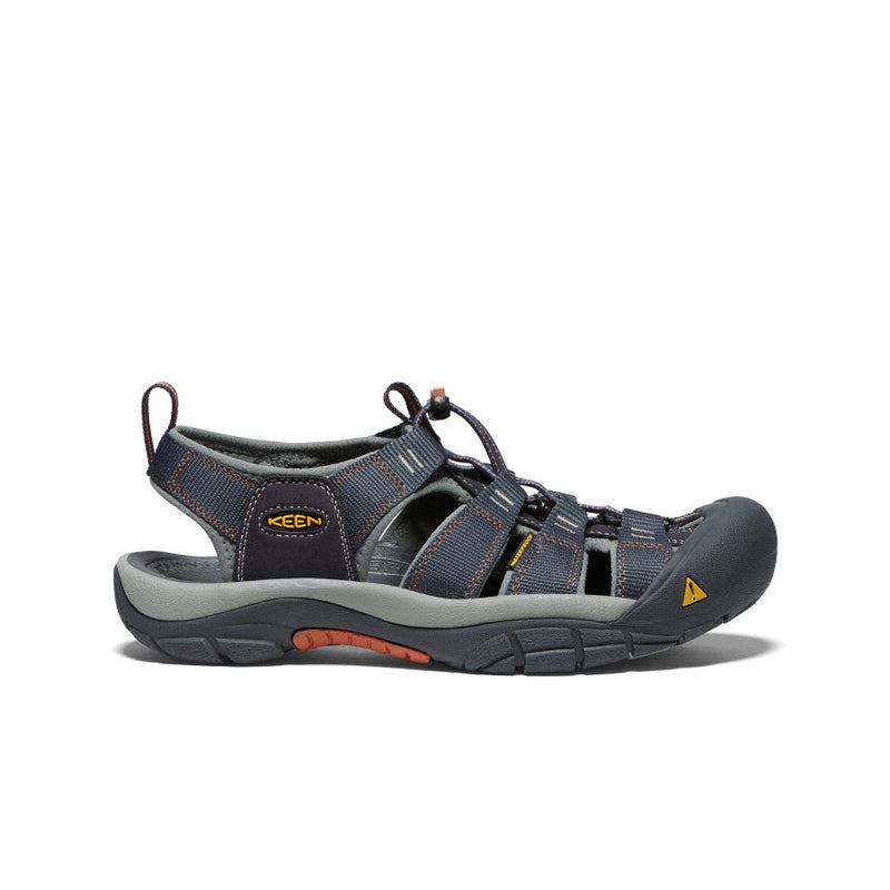 KEENFOOTWEAR MEN'S NEWPORT H2 SANDAL - SIZE: MEN 10.5 - INDIA INK/RUST - Like New