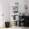 FURINNO JAYA ENHANCED HOME 5-TIER SHELF BOOKCASE 22062WH - WHITE - Like New