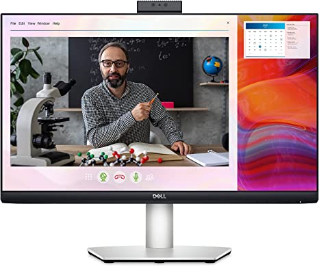 Dell 24" FHD 75Hz IPS LED Monitor S2422HZ - Silver New