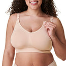 BRAVADO DESIGNS NURSING BRAS FOR BREASTFEEDING, BODY SILK Seamless Bra, Sz S/P - Brand New