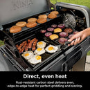 Ninja FlexFlame Upgrades Premium Half Griddle, XSKHLFGRIDLE - BLACK - Like New