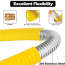 CSST 3/4" Gas Line 70ft Flexible Gas Line 3/4 Inch Natural Gas Hose Pipe Kit - Brand New