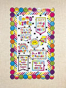 Teacher Created Resources Fun Size Dots on White Bullet Board Roll (TCR77419) - Brand New