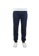 BLUE ICE 2XL MEN'S FLEECE-LINED JOGGER SWEATPANTS - NAVY - Brand New