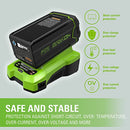 GREENWORKS BATTERY CHARGER GEN.ADDRESSES GCH0405 20V 40V 48V CHARGER - GREEN - Like New