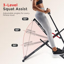 Sunny Health & Fitness Smart Upright Row-N-Ride Exerciser NO-077SMART - BLACK - Like New