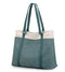 WXNOW WOMEN LAPTOP TOTE BAG CANVAS HANDBAG PURSE SHOULDER BAG - GREEN - Like New