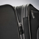 AMERICAN TOURISTER 4 KIX LUGGAGE, SPINNER WHEELS, BLACK/GREY, CHECKED-MEDIUM 21 - Brand New