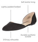 NINE WEST WOMEN'S STARSHIP SUEDE BALLET FLAT, SIZE: WOMEN 11, BLACK NUBUCK - Like New