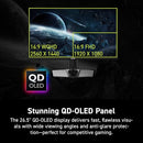 MSI MAG 272QP QD-OLED X24 27-INCH WQHD MONITOR 240HZ 3CF8 - BLACK - Like New