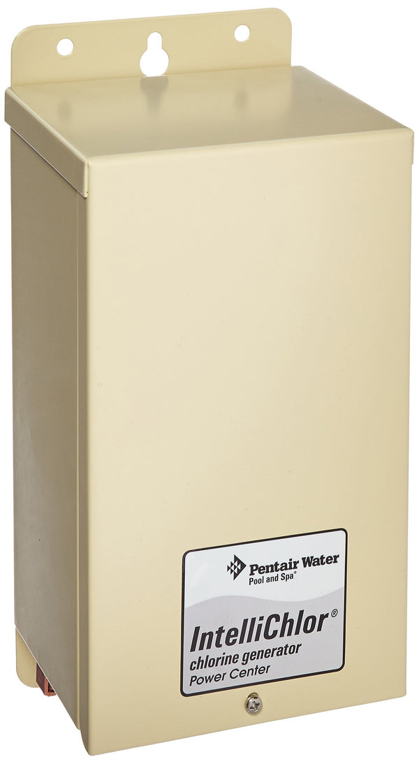PENTAIR 520556 INTELLICHLOR POWER CENTER FOR SALT CHLORINE GENERATOR - BEIGE - Like New