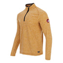 CANADA WEATHER GEAR MEN'S 1/4 ZIP PULLOVER - SIZE: MEN S - HONEY MUSTARD - Brand New