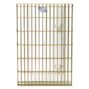 MIDWEST HOMES FOR PETS FOLDABLE METAL EXERCISE PEN PLAYPEN GOLD ZINC - GOLD - Like New