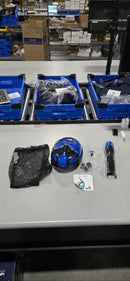 GENERIC SHALLOW DIVING MASK - BLUE - Like New