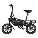 JETSON BOLT FOLDING ELECTRIC RIDE-ON BIKE EASY-FOLDING TWIST THROTTLE - BLACK - Like New