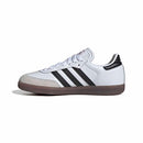 IF1944 ADIDAS UNSIEX KIDS SAMBA INDOOR SNEAKERS YOUTH SIZE 6 BIG KID WHITE - Like New