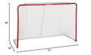 FRANKLIN SPORTS OFFICIAL SIZE STEEL HOCKEY GOAL, 72"X48"X30" WITH 1.75" POST - Like New