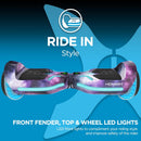 Hover-1 H1-100 Electric Hoverboard Scooter with Infinity LED Wheel Lights-GALAXY Like New