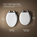 KOHLER 20110-0 Brevia Slow Close Elongated Toilet Seat B07CV3B8KR - White - Brand New