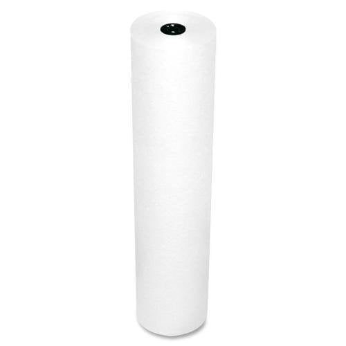 PACON 63000 RAINBOW LIGHTWEIGHT DUO-FINISH KRAFT PAPER 36" X 1000-FT ROLL WHITE - Like New