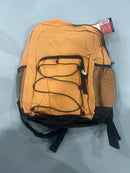 MODA WEST 17" BACKPACK - ORANGE/BLACK - Brand New