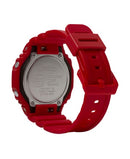 CASIO G-SHOCK ANALOG QUARTZ RESIN MEN'S WATCH CARBON CORE GUARD - RED - Like New