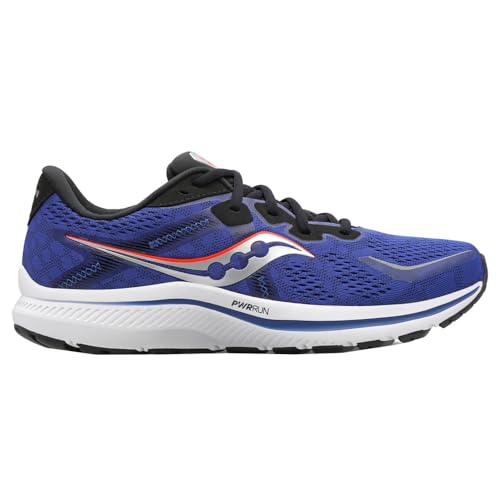 SAUCONY MENS OMNI 20 - SIZE: MEN 8.5 - SAPPHRE/VIZIRED - Like New
