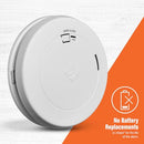 FIRST ALERT SM210 10-YEAR SEALED BATTERY SMOKE ALARM, 1-PACK - WHITE - Like New