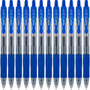 Pilot G2 Premium Gel Roller Pens, Fine Point 0.7 mm, Blue Pack of 12 - Brand New