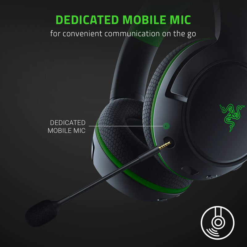 Razer Kaira Pro for Xbox Wireless Gaming Headset RZ04-03470100-R3U1 - Black Like New