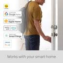 YALE AUGUST WI-FI SMART LOCK KEYPAD TOUCH DIGITAL FINGERPRINT AUG-SL05-K03-S01 - Like New