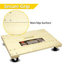 MAXWORKS 50952 1000 LBS. CAPACITY 24 IN. X 16 IN. FURNITURE MOVING DOLLY - WOOD - Like New