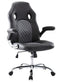 HOMEFLA OFFICE GAMING CHAIR SWIVEL COMPUTER GAMING CHAIR BLACK/GRAY - Like New
