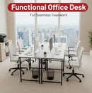 WONDER COMFORT 31 IN. RECTANGULAR COMPUTER DESK HOME OFFICE WRITING DESK - WHITE - Brand New