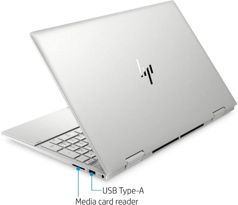 HP ENVY X360 15.6 FHD 1920X1080 I7-10510U 16GB 1TB SSD NVIDIA MX250 SILVER Like New