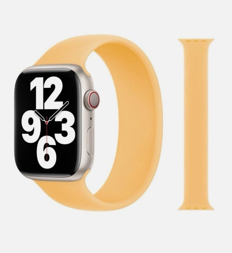 APPLE 41MM SOLO LOOP FOR APPLE WATCH SIZE 9 - SUNGLOW - Brand New
