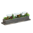 Koehler Reclaimed Wood Succulent Candle Display B01MQ2AY0C - Brand New
