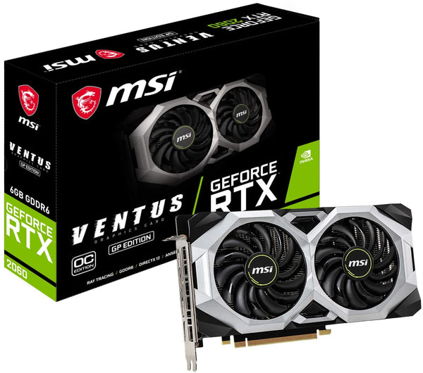 MSI GeForce RTX 2060 VENTUS 6GB GEFORCE RTX 2060 VENTUS GP OC - Scratch & Dent