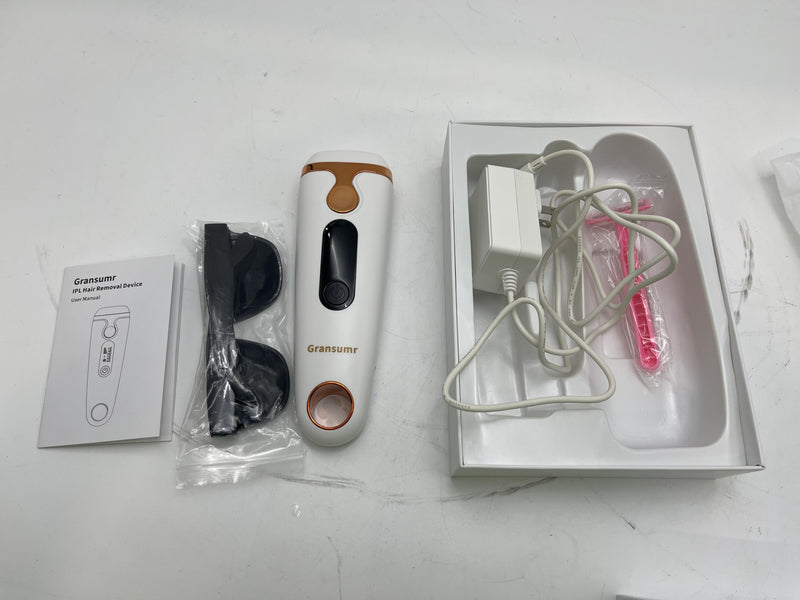GRANSUMR IPL LASER HAIR REMOVAL DEVICE PERMANENT PAINLESS REDUCTION - ROSE GOLD - Like New