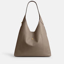 COACH BROOKLYN 39 LEATHER SHOULDER BAG - DARK STONE - Brand New