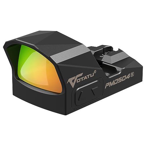 VOTATU PMD504-R MULTIPLE RETICLE RED DOT SIGHT - BLACK - Like New