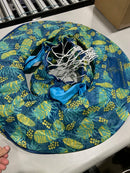 GENERIC BLUE AND YELLOW POOL BASKETBALL FLOATY - BLUE/YELLOW - Like New