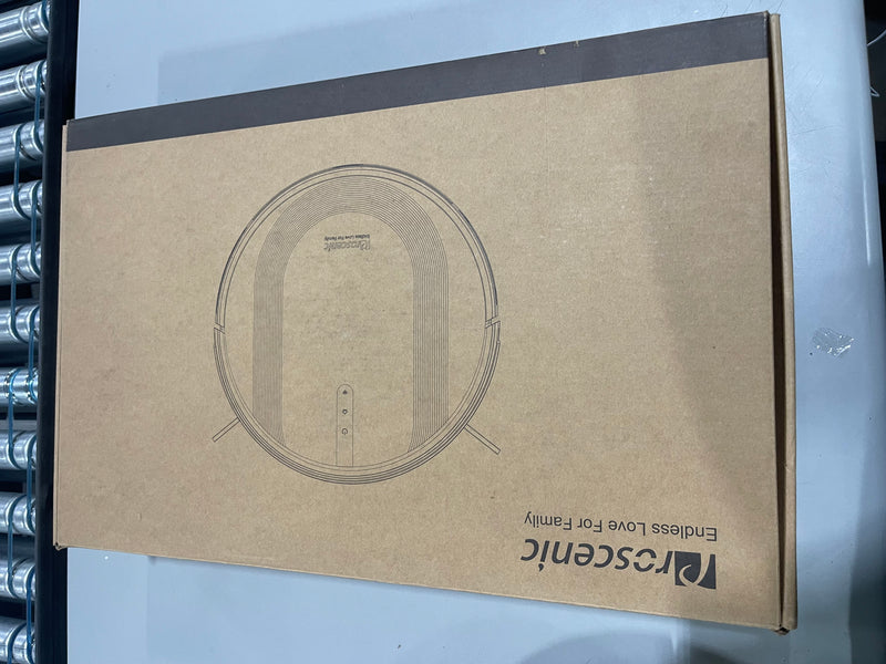 PROSCENIC WI-FI CONNECTED ROBOT VACUUM CLEANER 3-IN-1 - BLACK - Like New